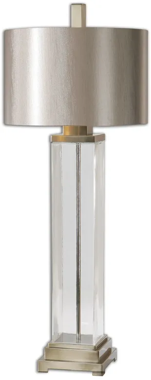 Uttermost Drustan Clear Glass Table Lamp