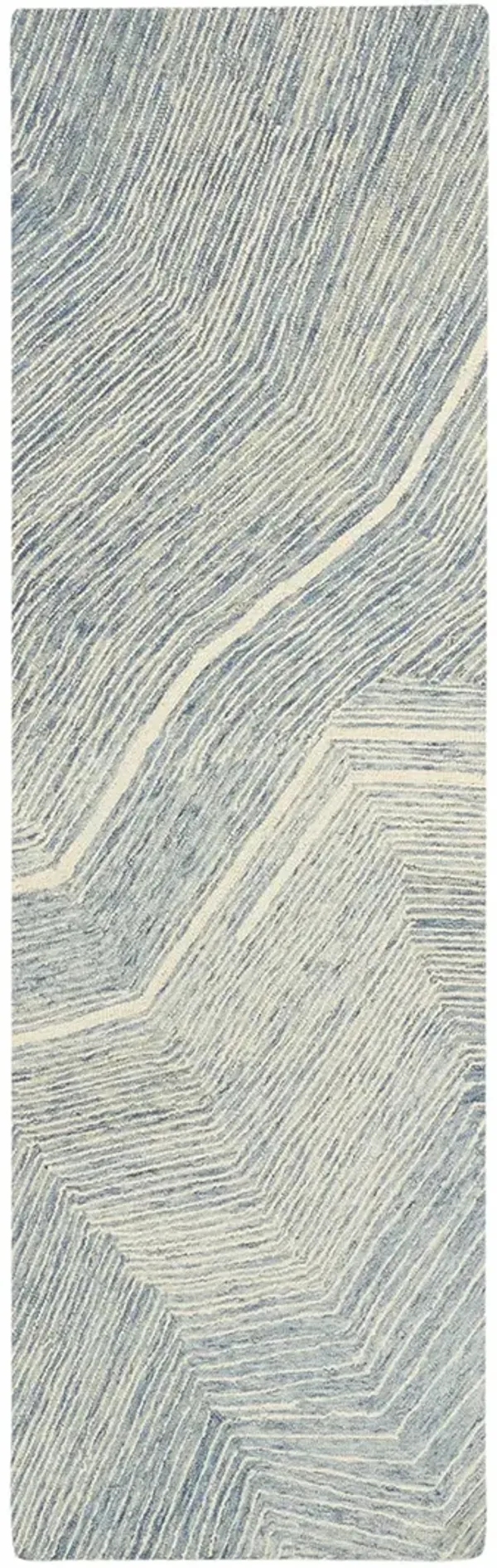 Pure Angles ANG01 Gray 2'3" x 7'6" Rug
