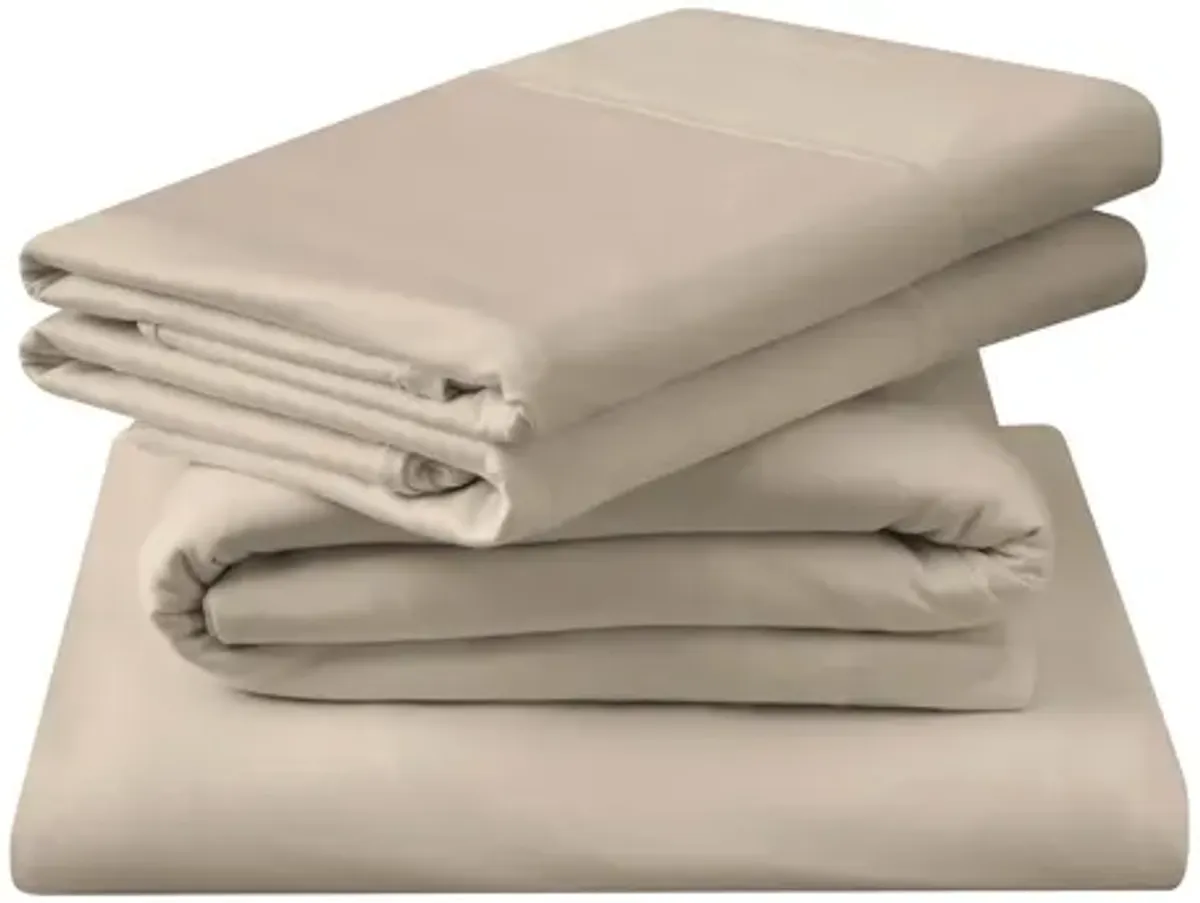 Tempur-Pedic Breeze Cal King Sandstone Sheet Sets