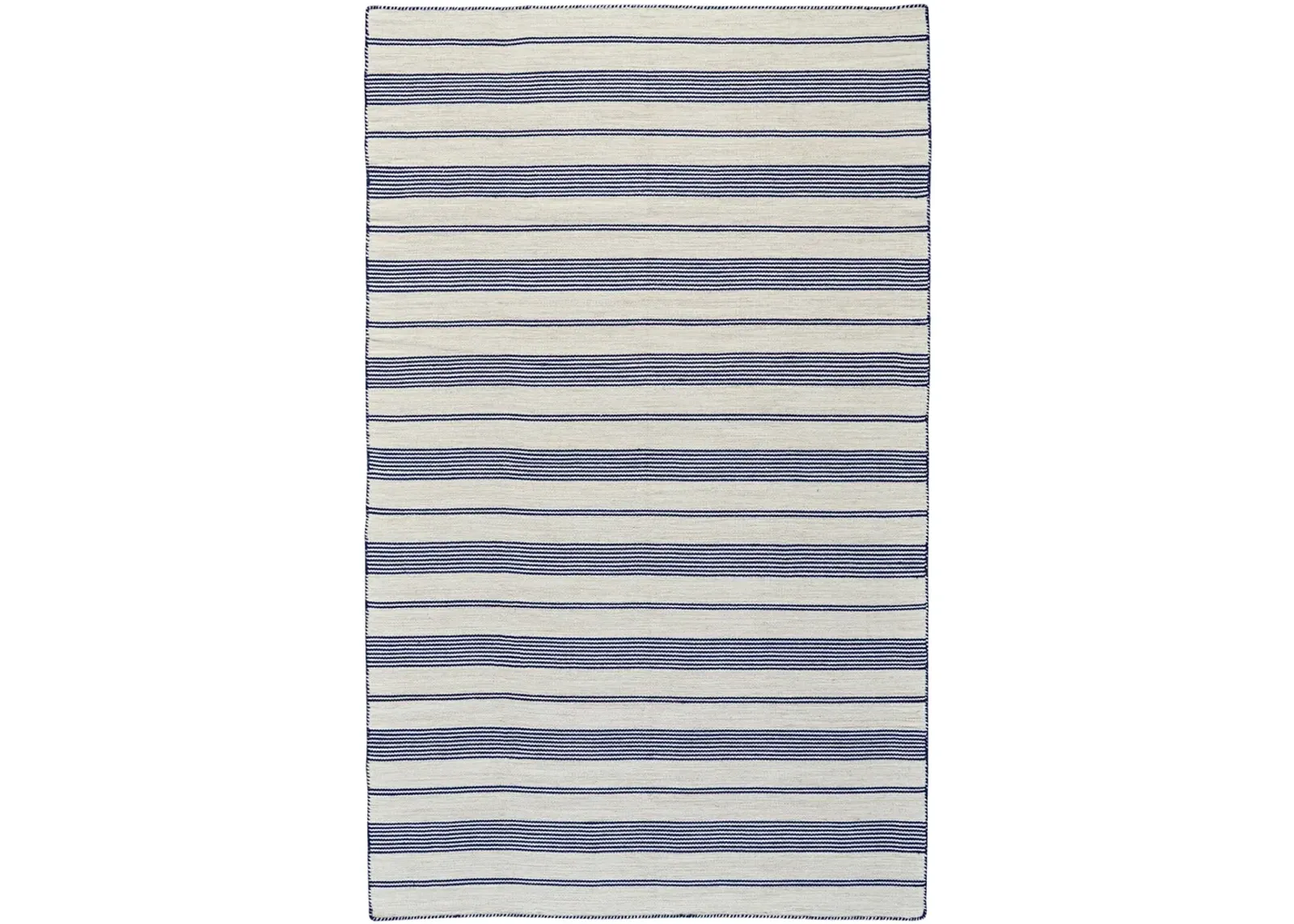 Duprine 0560F White/Ivory/Blue 4' x 6' Rug