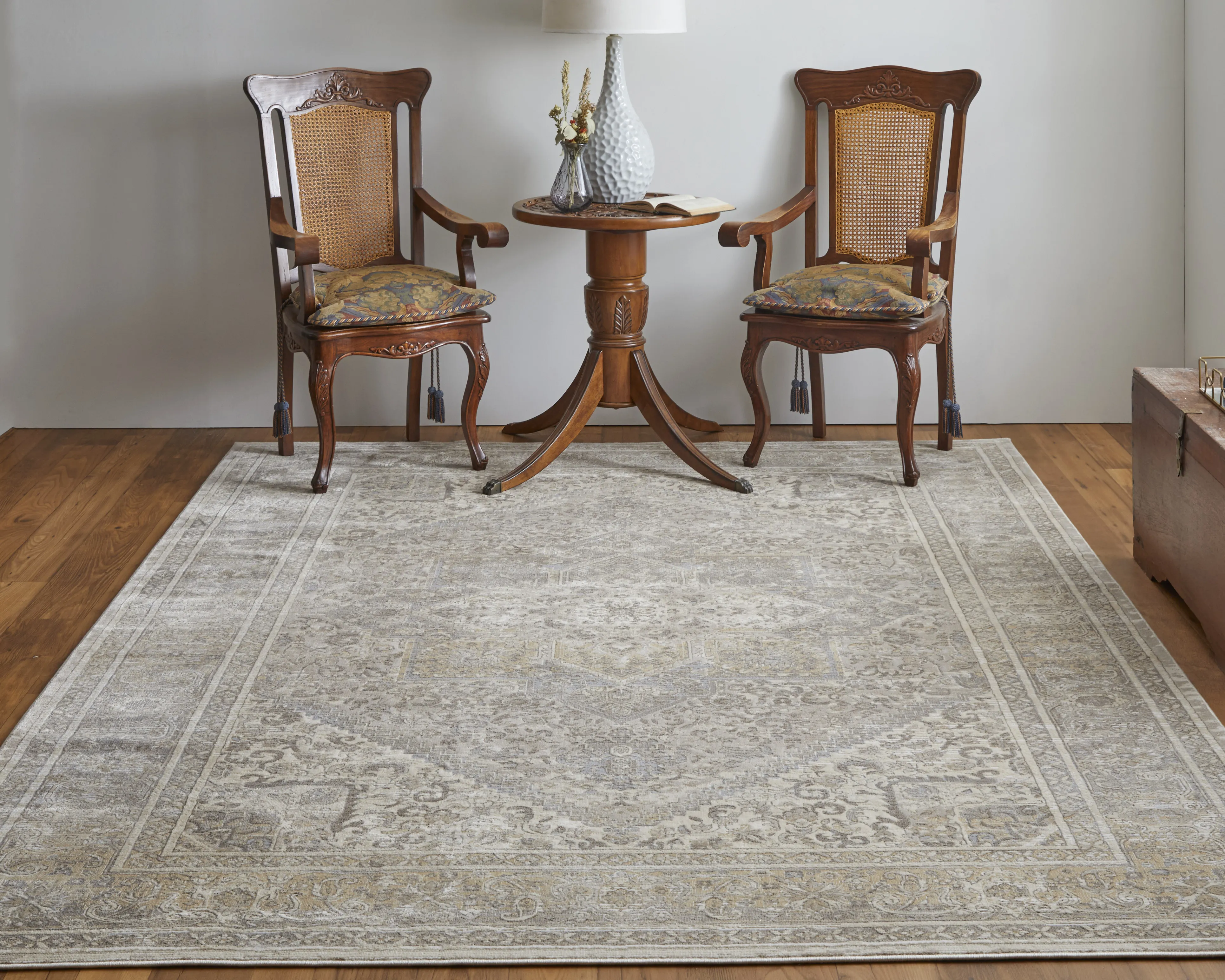 Celene 39KXF Tan/Brown/Ivory 3'9" x 5'7" Rug