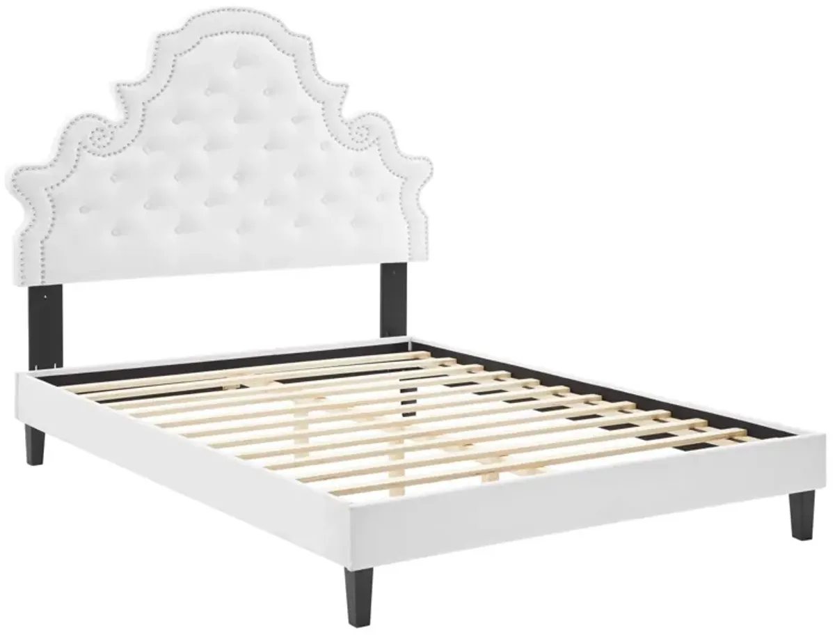 Modway - Gwyneth Tufted Performance Velvet Full Platform Bed