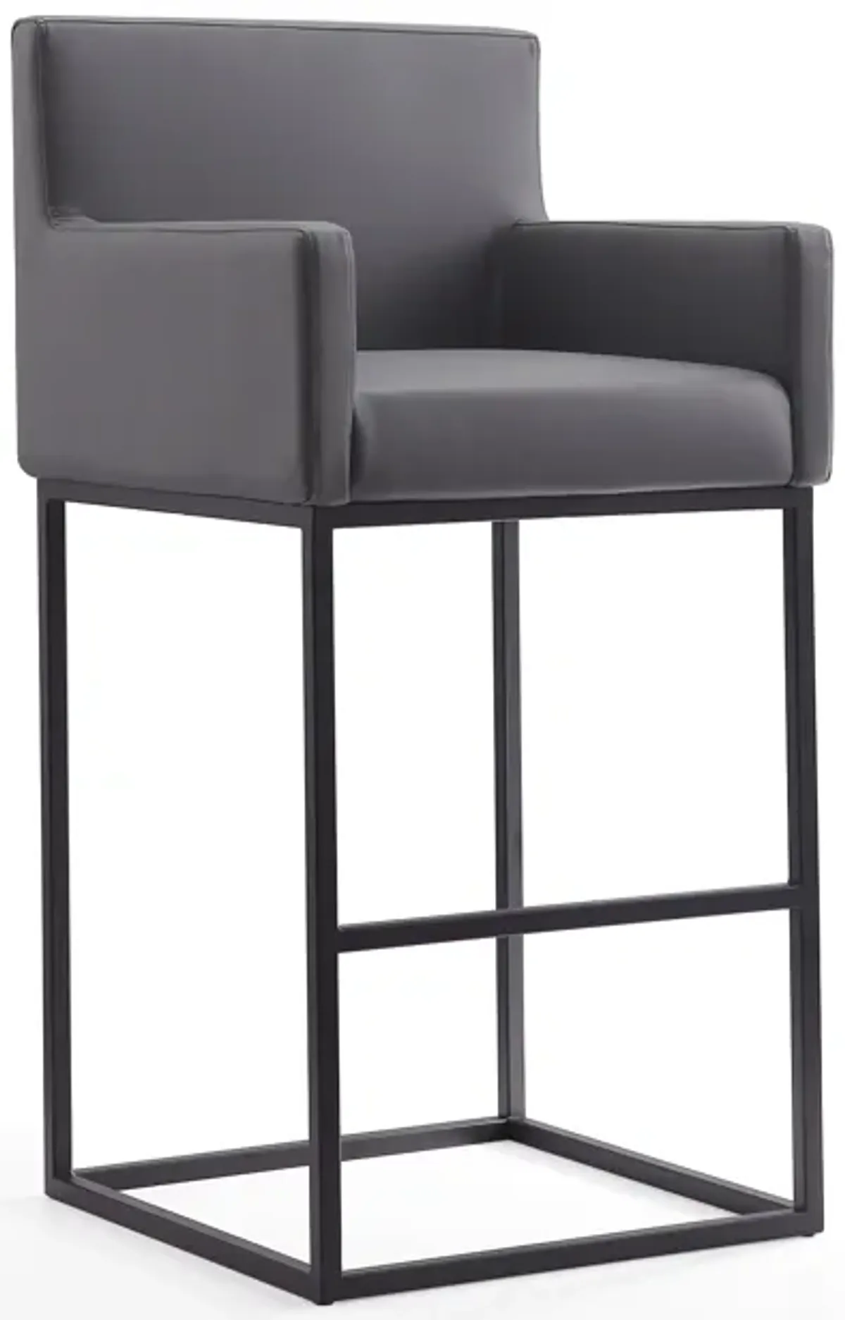 Ambassador Gray Bar Stools (Set of 3)