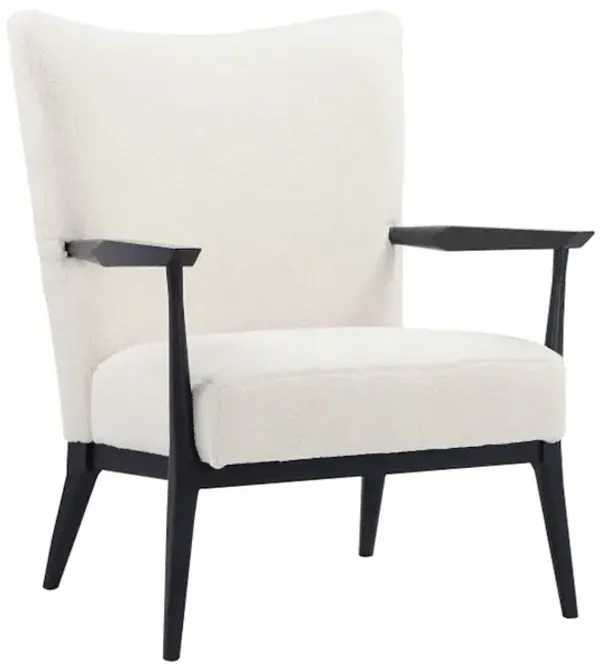 Pangea Home Winnie Lounge Chair Boucle White