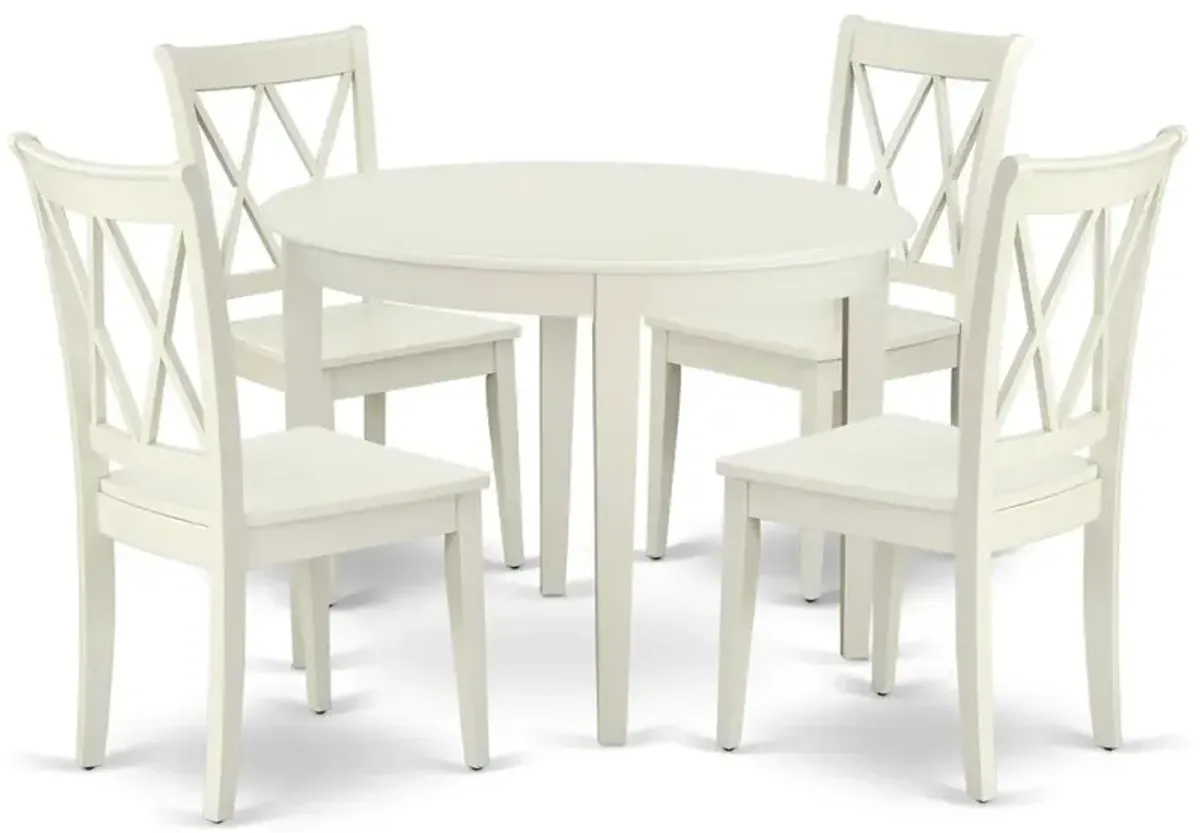 Dining Room Set Linen White