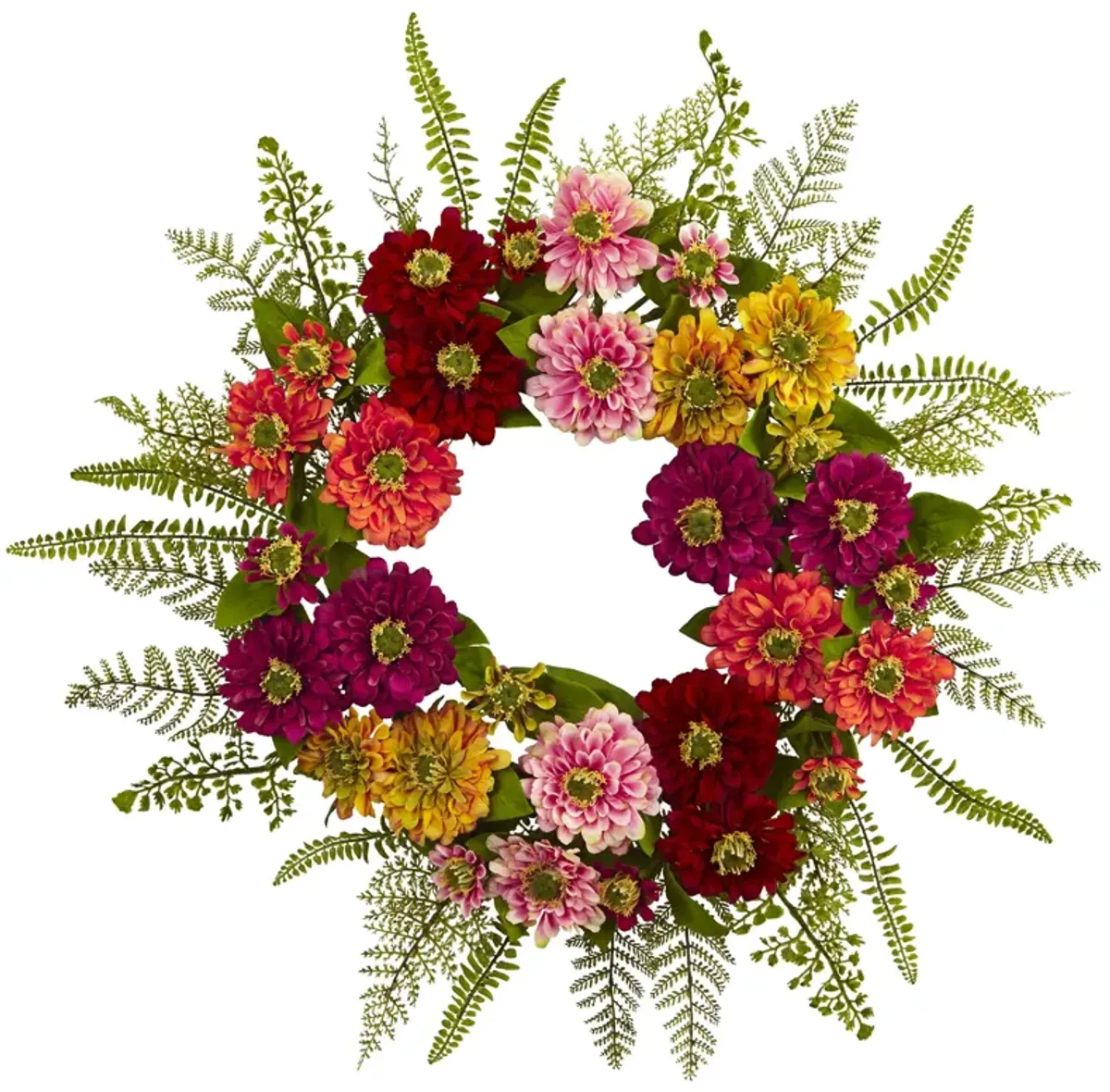 Hivvago Mixed Flower Wreath