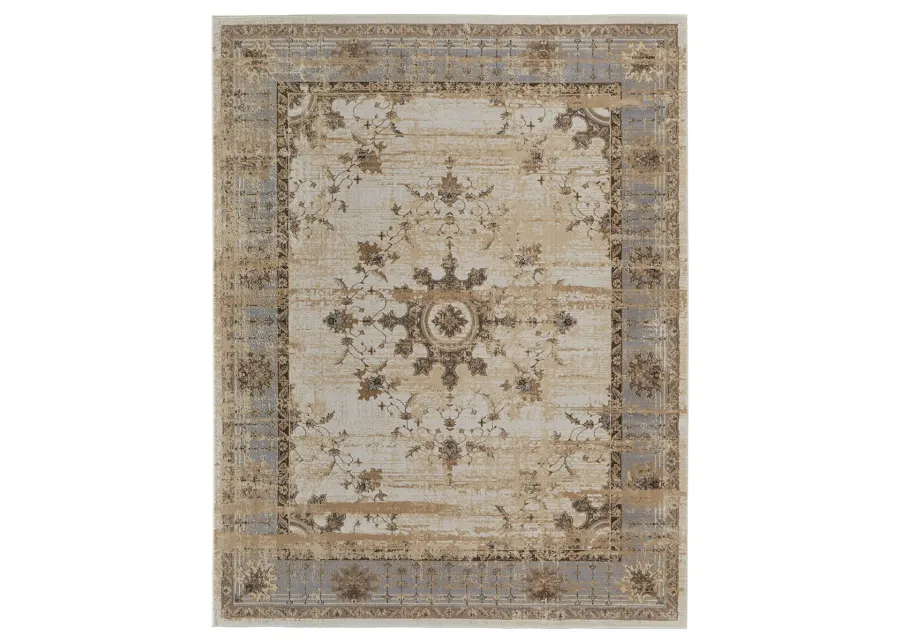 Celene 39KWF Tan/Brown/Gray 3'9" x 5'7" Rug