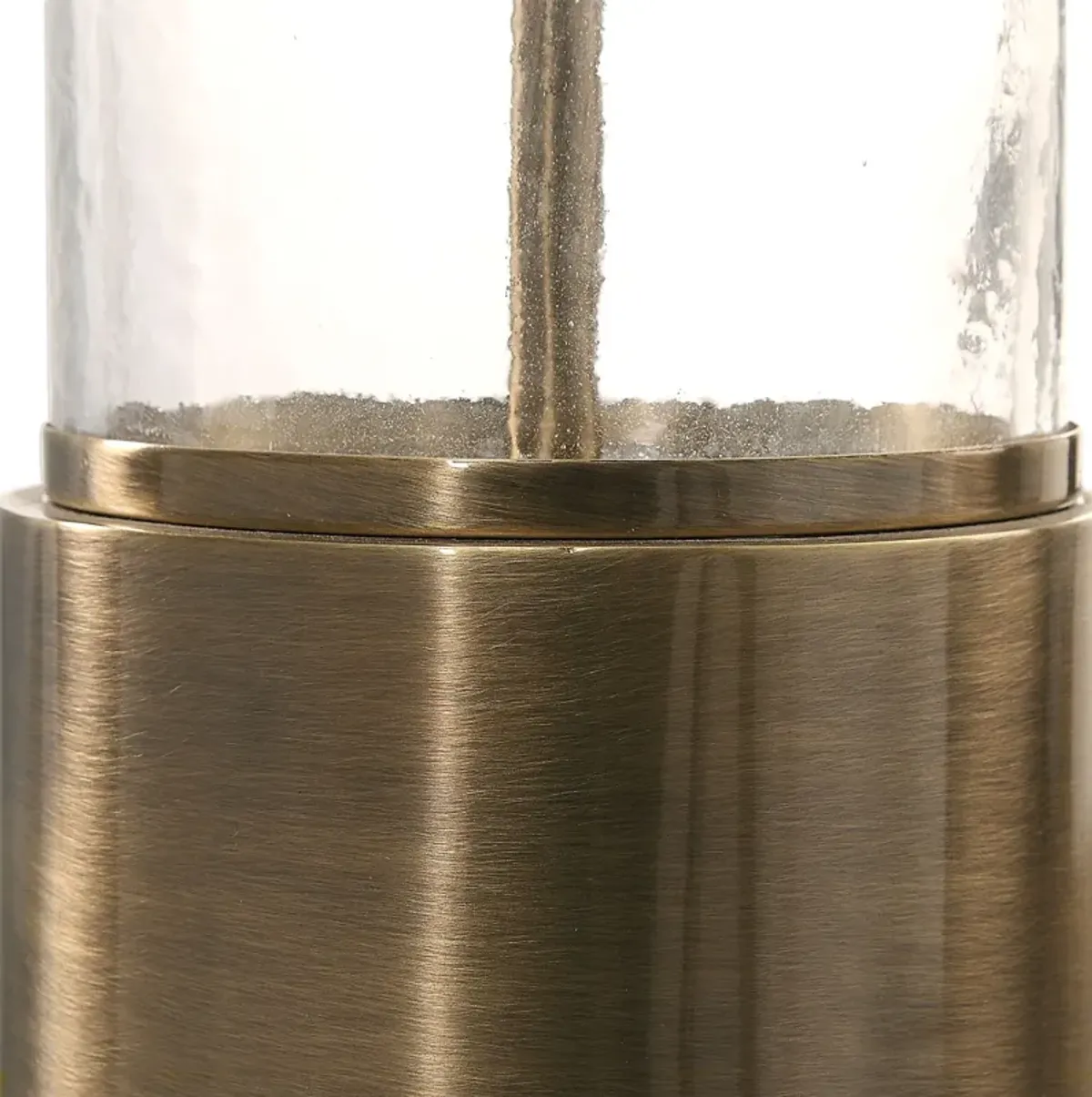 Uttermost Vaiga Glass Column Lamp