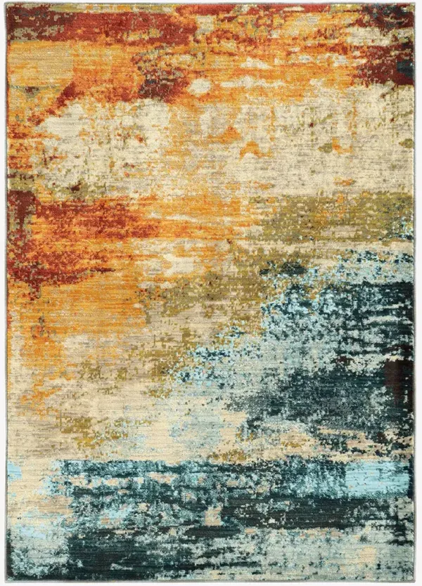 Sedona 7'10" Blue Rug