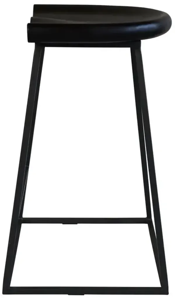 Belen Kox Jackman Counter Stool - Dark Brown Collection (Set of Two), Belen Kox