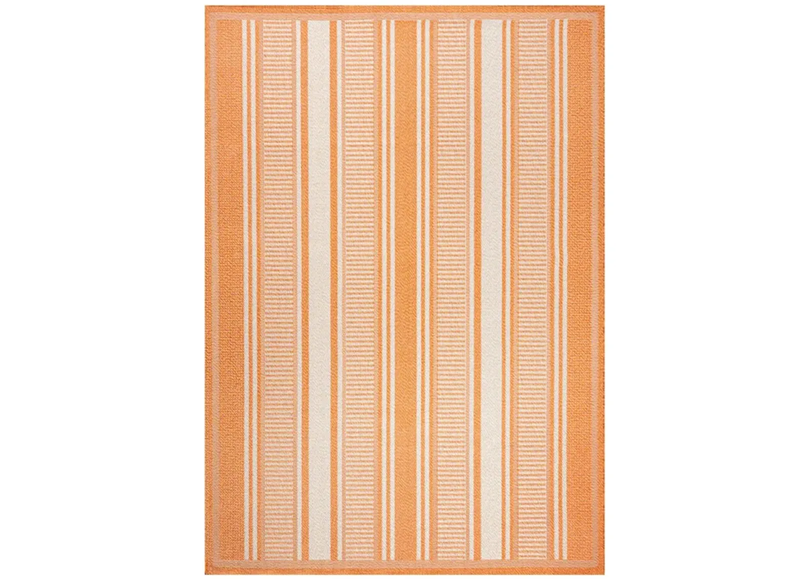 Haynes Modern Double Stripe Indoor/Outdoor Area Rug