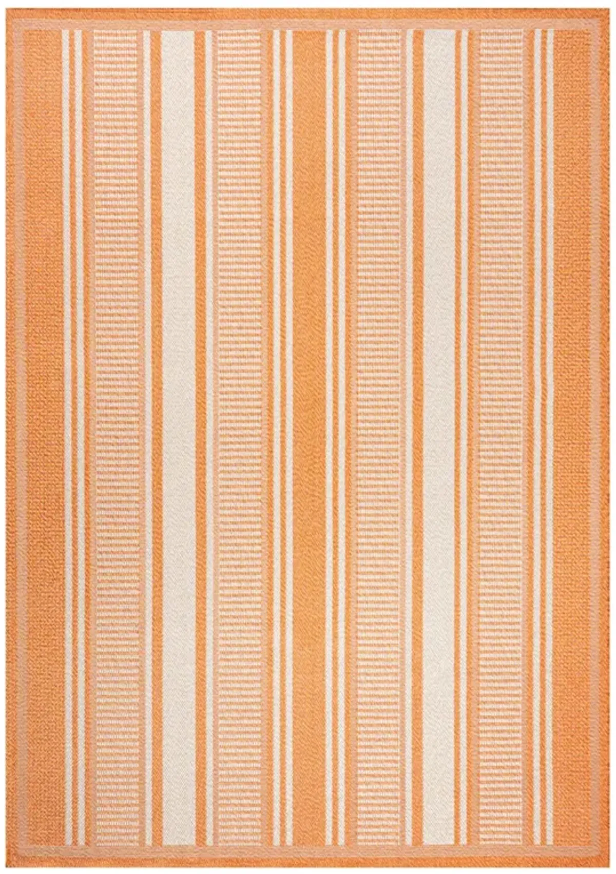 Haynes Modern Double Stripe Indoor/Outdoor Area Rug