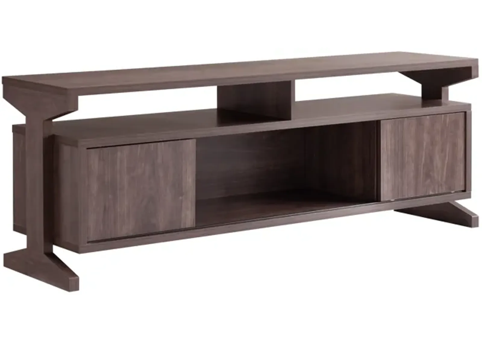 TV Stand Brown Walnut