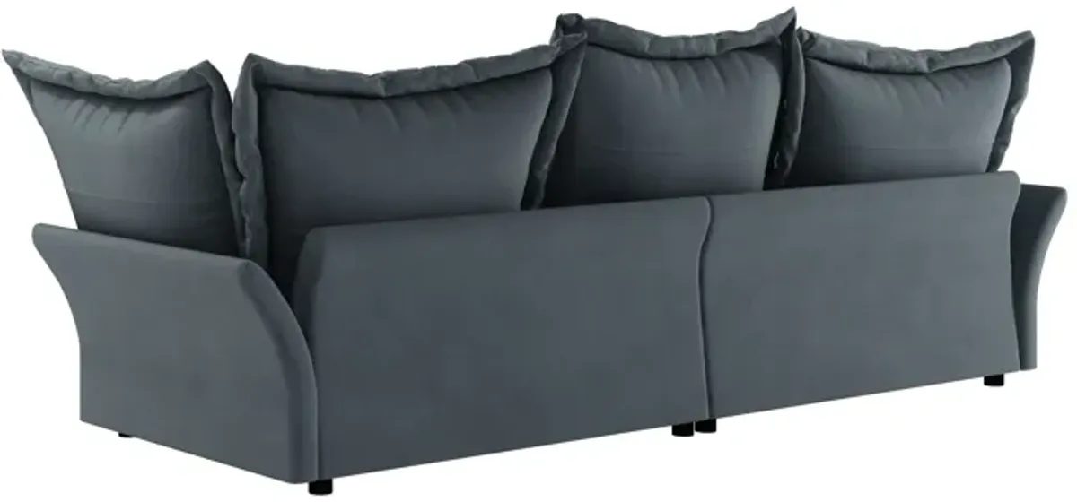 Merax Modern Comfy Upholstered Sofa Cloud Couch