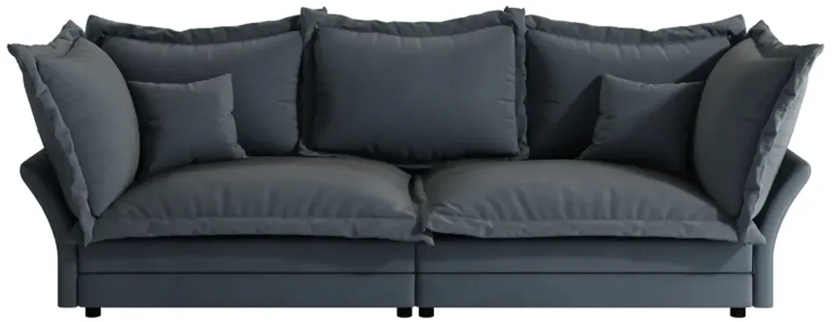 Merax Modern Comfy Upholstered Sofa Cloud Couch