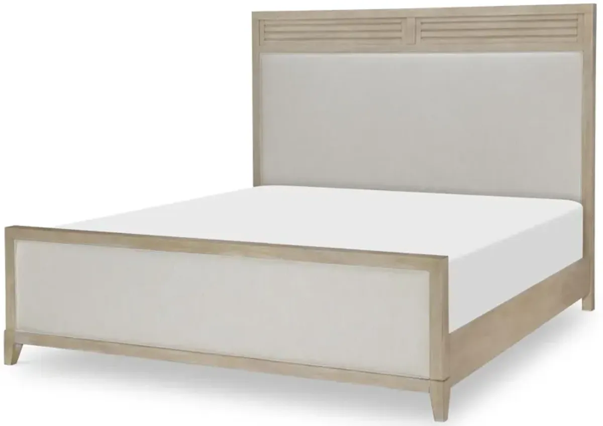 Edgewater Upholstered King Panel Bed