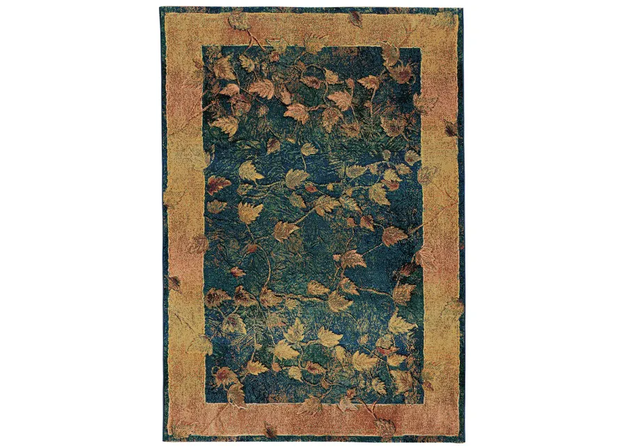 Kharma 2' x 3' Blue Rug