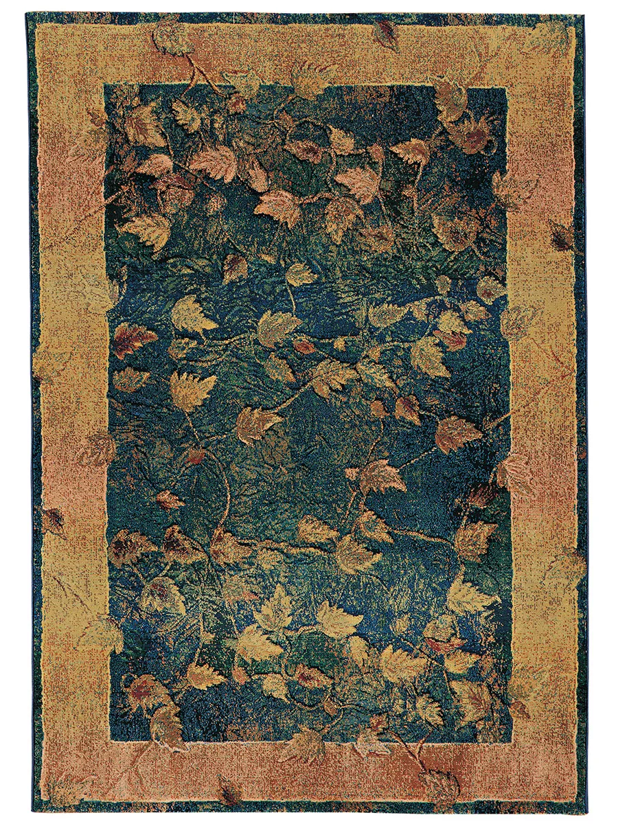 Kharma 2' x 3' Blue Rug