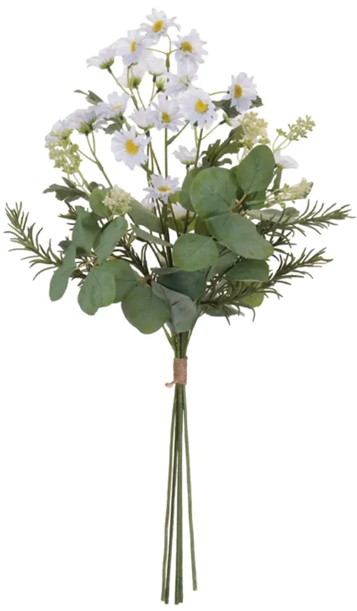 Set of 2 Miniature Daisy Bundles for Centerpieces, Planters, or Shelf Display