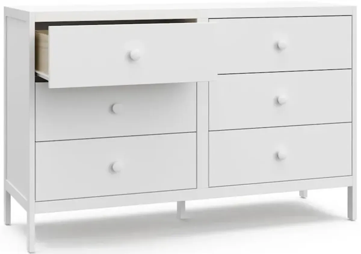 Graco Universal 6 Drawer Dresser - White