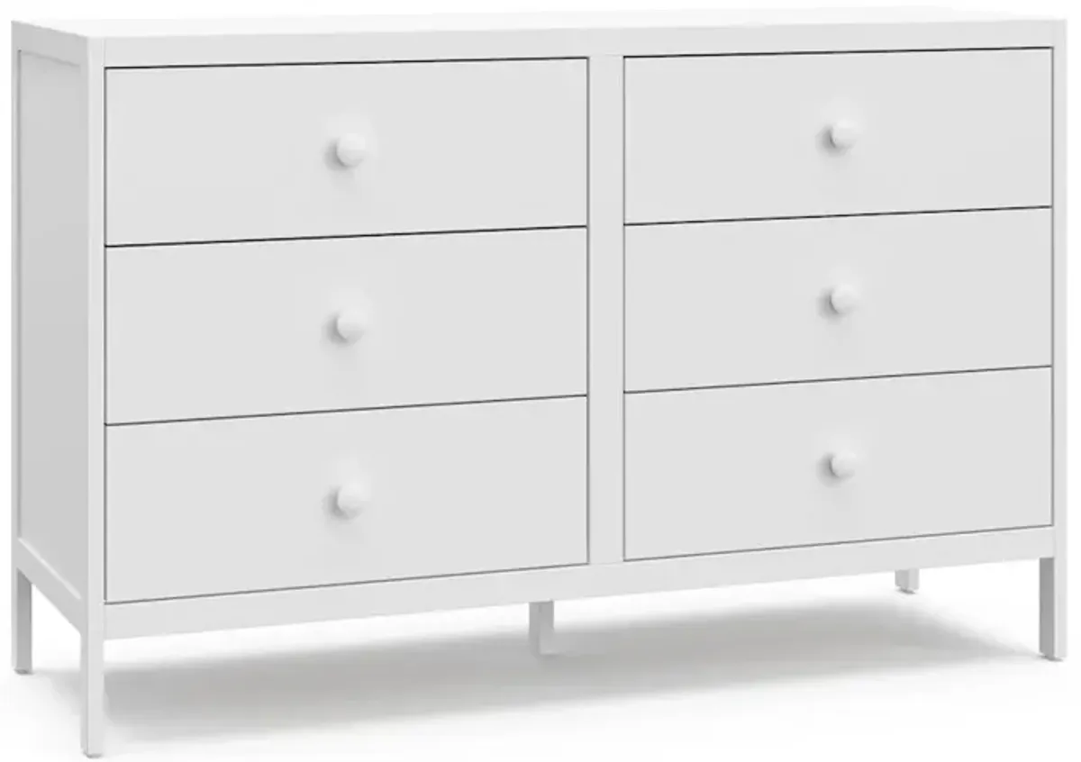 Graco Universal 6 Drawer Dresser - White