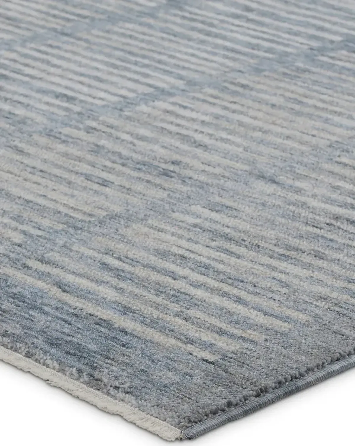 Ballad Dounia Blue 3' x 12' Runner Rug