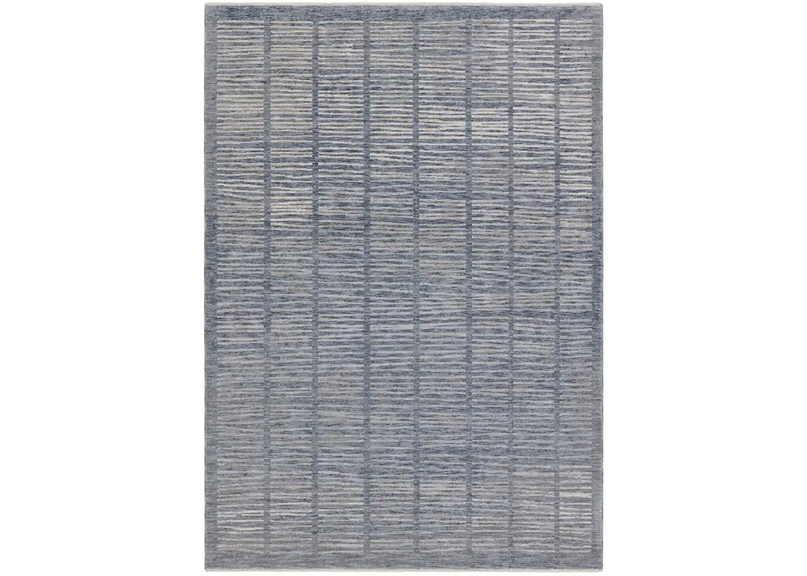 Ballad Dounia Blue 3' x 12' Runner Rug