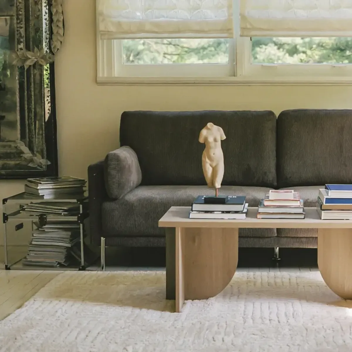 Voler Coffee Table, Light Oak