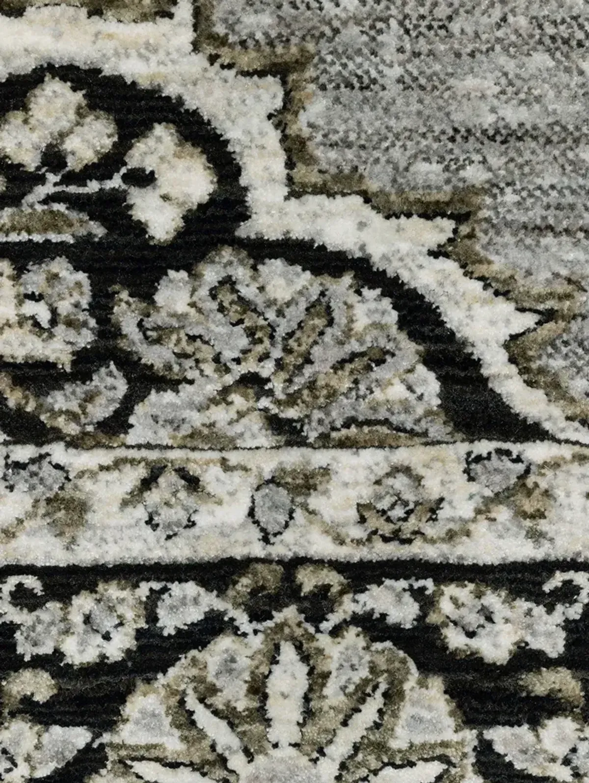 Chamberlain 2'3" x 7'6" Grey Rug