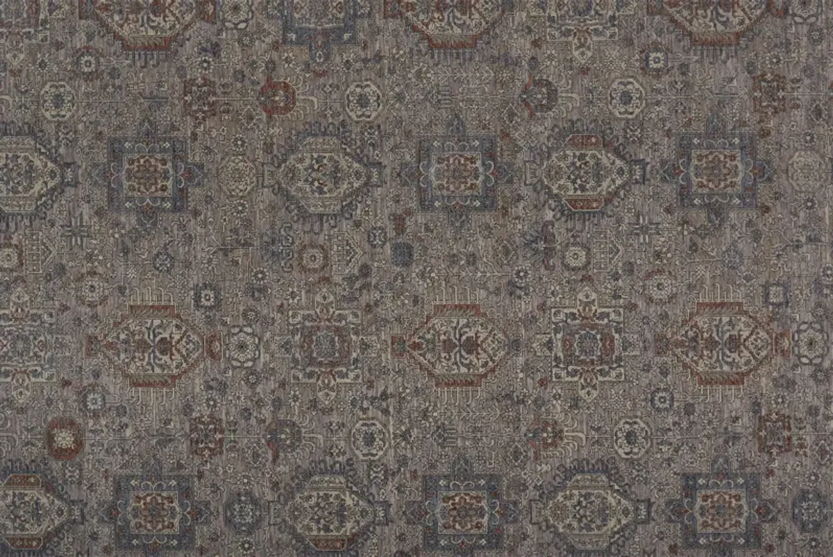 Marquette 3761F Taupe/Silver/Blue 6'7" x 9'10" Rug