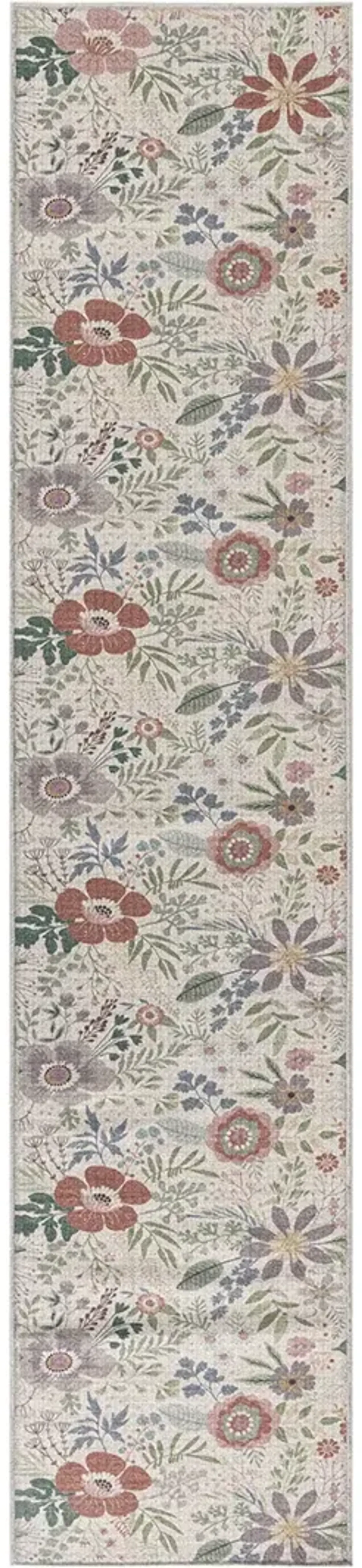 Nourison Washables NWB06 Cream/Multicolor 2' x 3' Rug