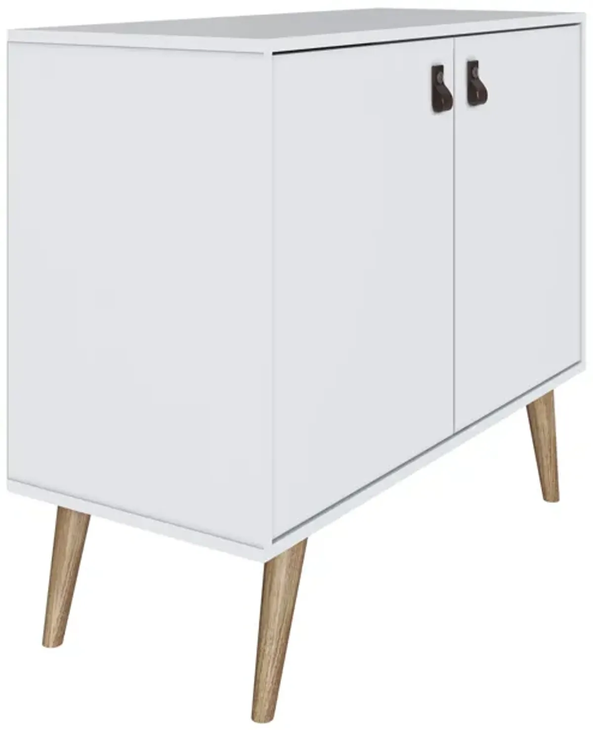 Amber White Accent Cabinet