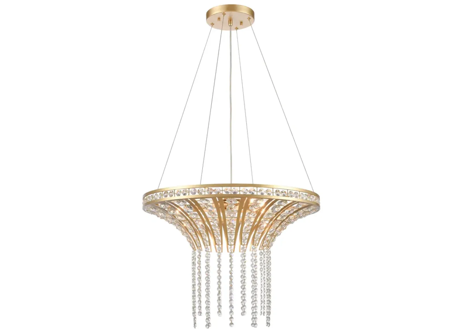 Fantania 24'' Wide 6-Light Chandelier