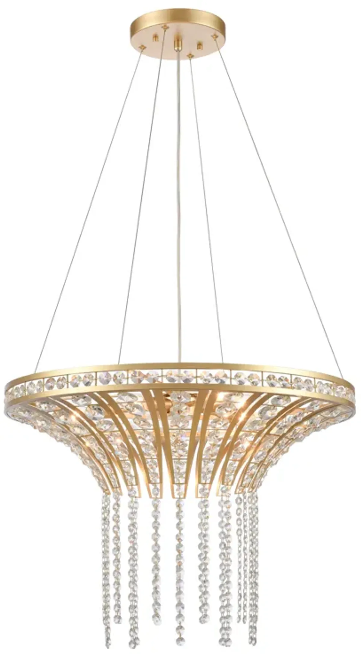 Fantania 24'' Wide 6-Light Chandelier