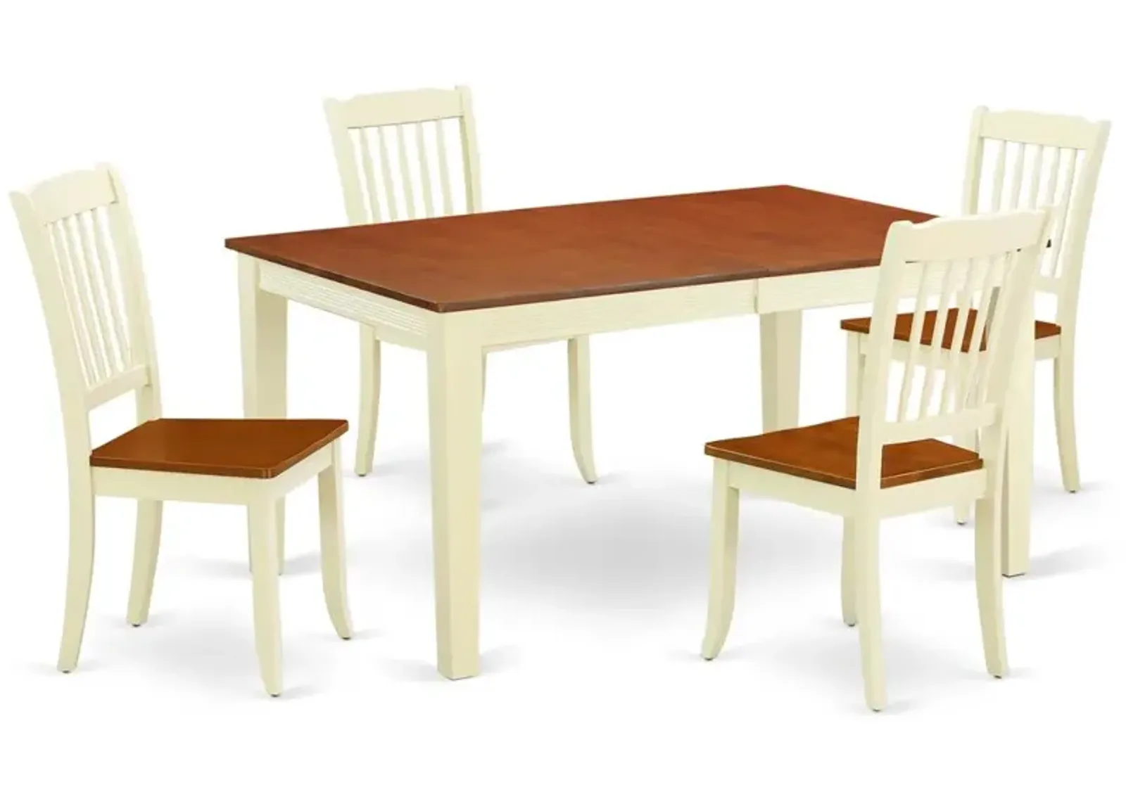 Dining Room Set Buttermilk & Cherry