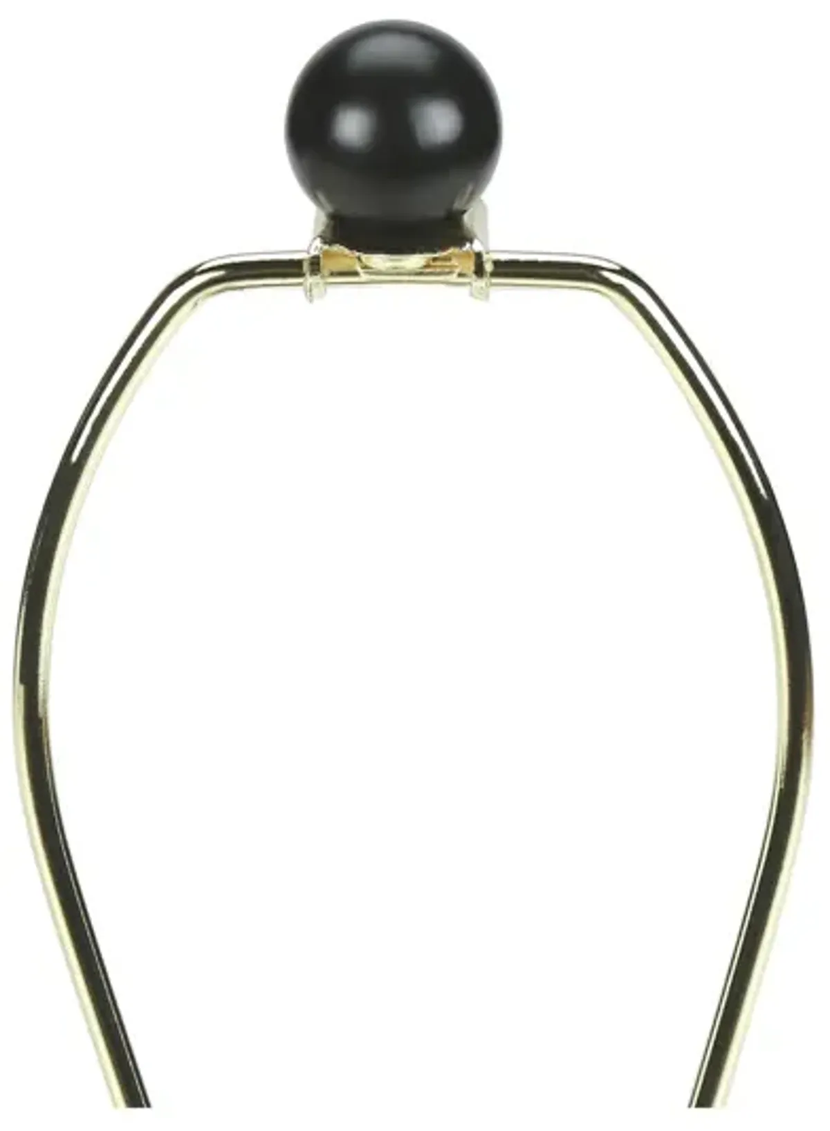 Monarch Specialties I 9734 - Lighting, 23"H, Table Lamp, Black Rattan, Ivory / Cream Shade, Modern