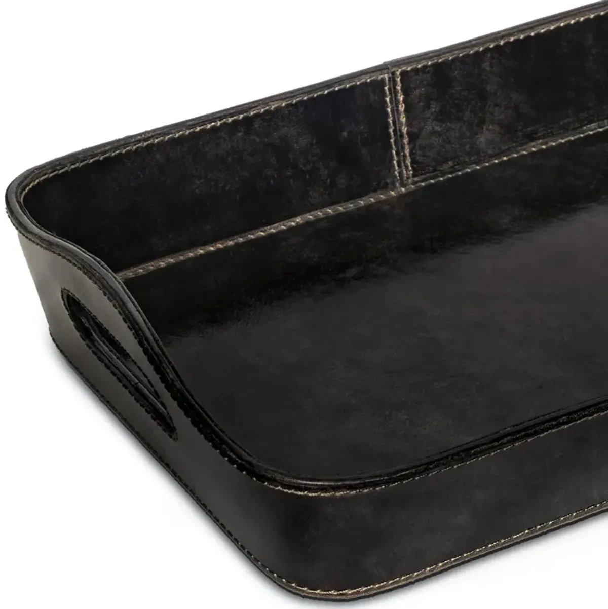 Derby Parlor Leather Tray