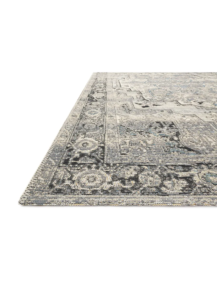 Mika Grey/Blue 10'6" x 13'9" Rug