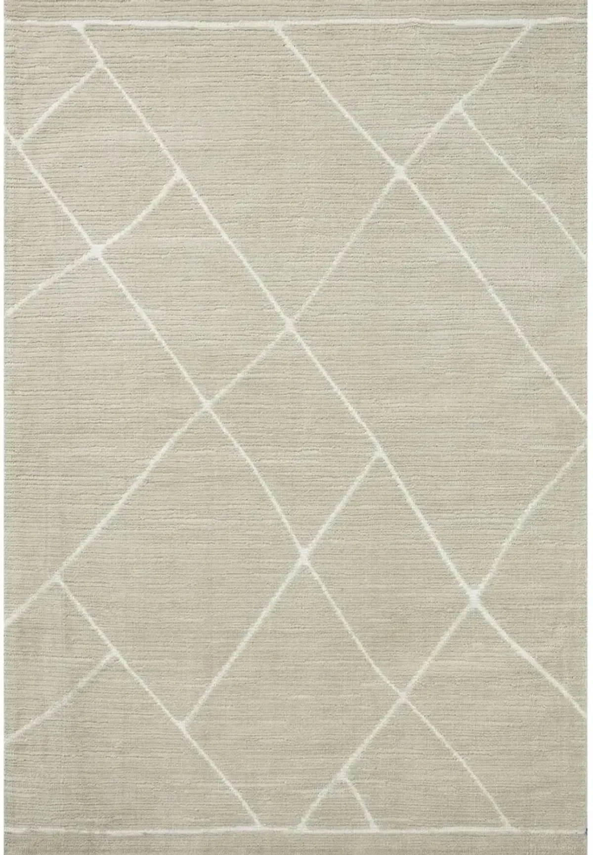 Logan LOG01 Oatmeal/White 5' x 7'6" Rug