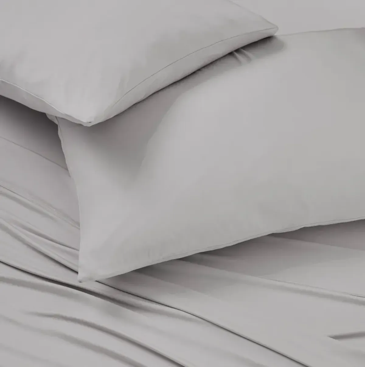 Ver-Tex King/California King Sheet Set - Light Grey
