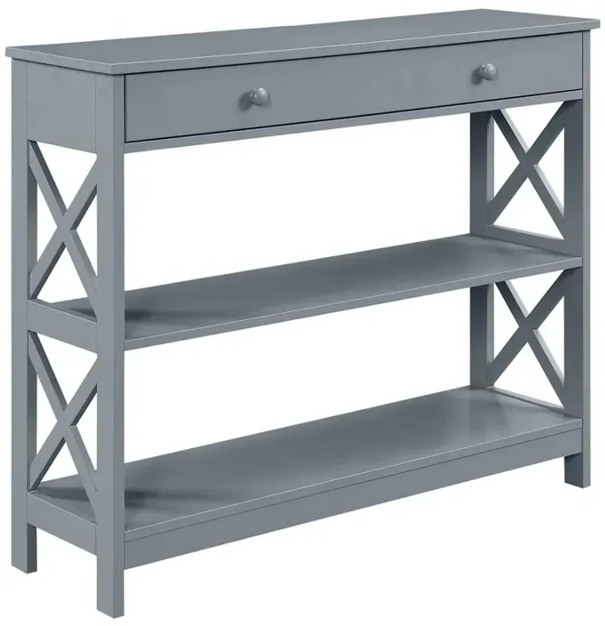 Convience Concept, Inc. Oxford 1 Drawer Console Table with Shelves