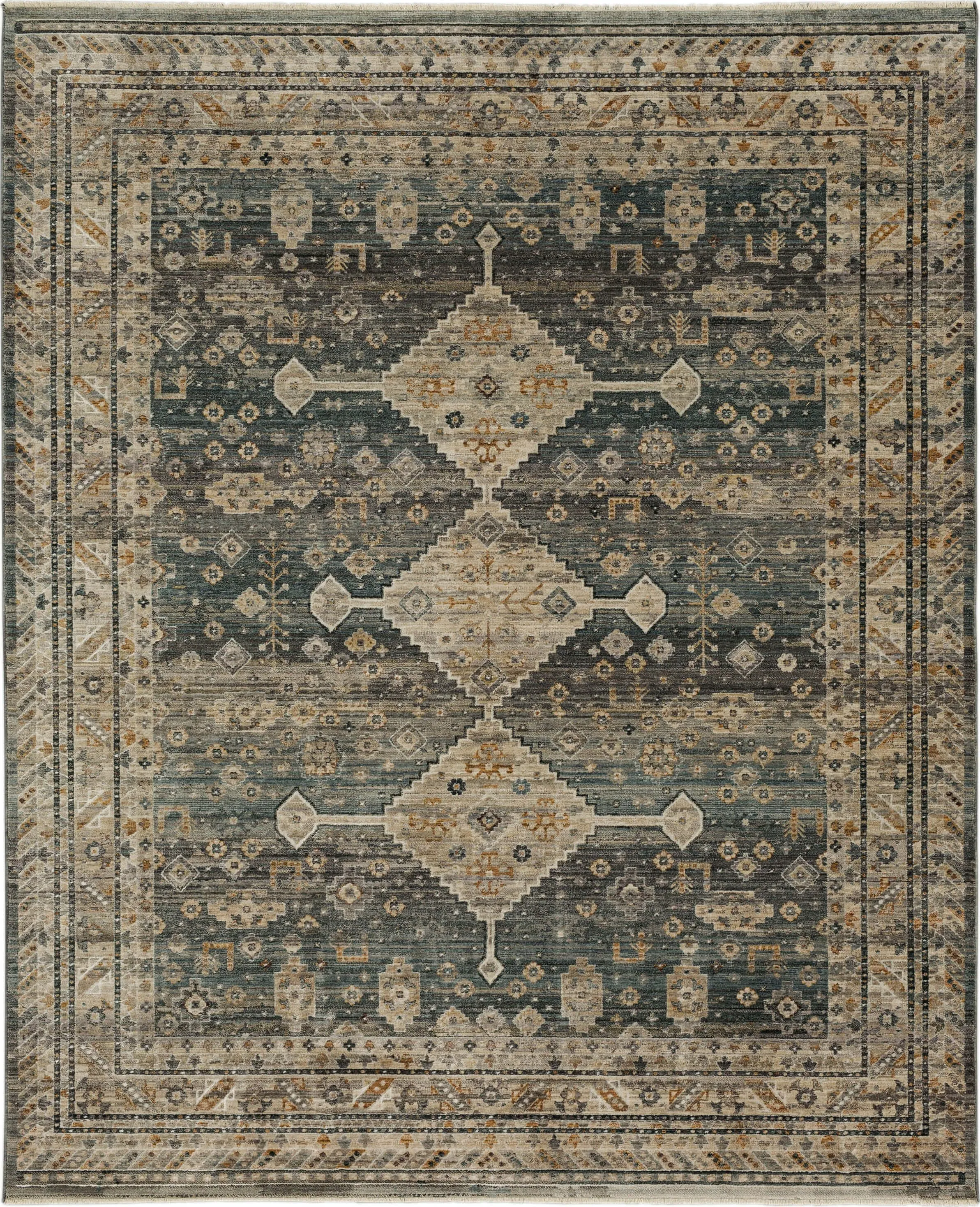 Echo Milo gray 2' 7" X 7' 3" Rug