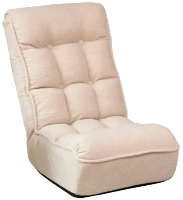 Hivvago Single Seater Japanese Style Thick Cushioned Lazy Tatami Recliner Sofa