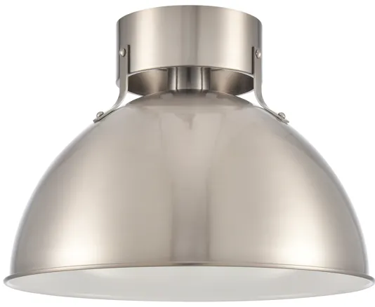 Zayne Semi Flush Mount in Silver