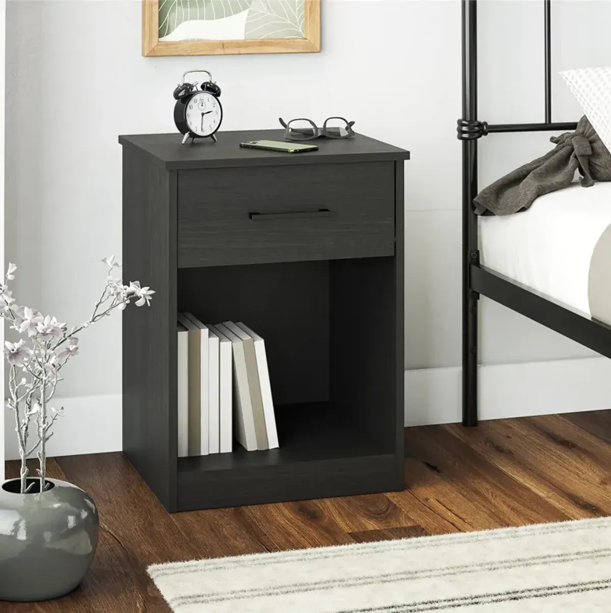 Ameriwood Home BrEZ Build Pearce Nightstand with Drawer