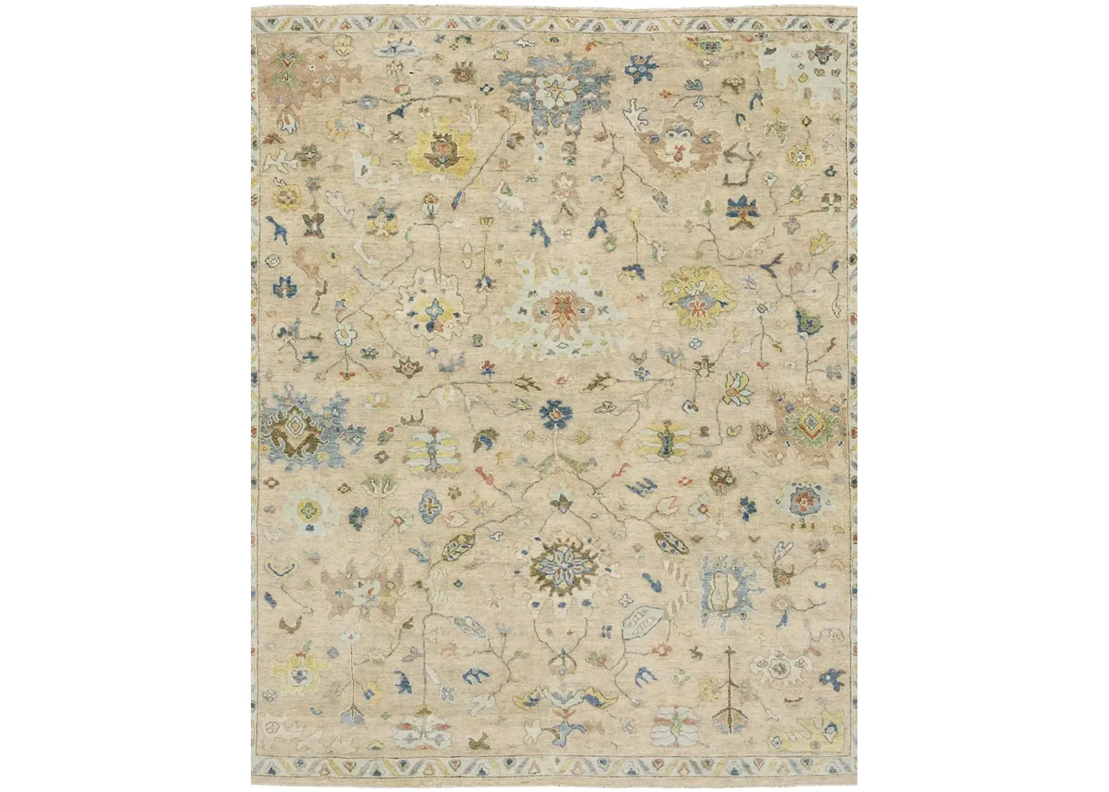 Palace 2'6" x 10' Beige Rug