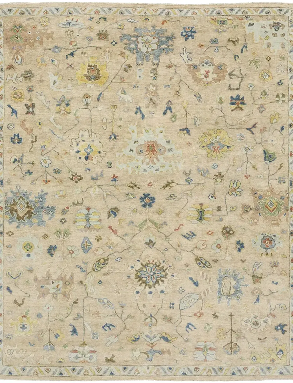 Palace 2'6" x 10' Beige Rug