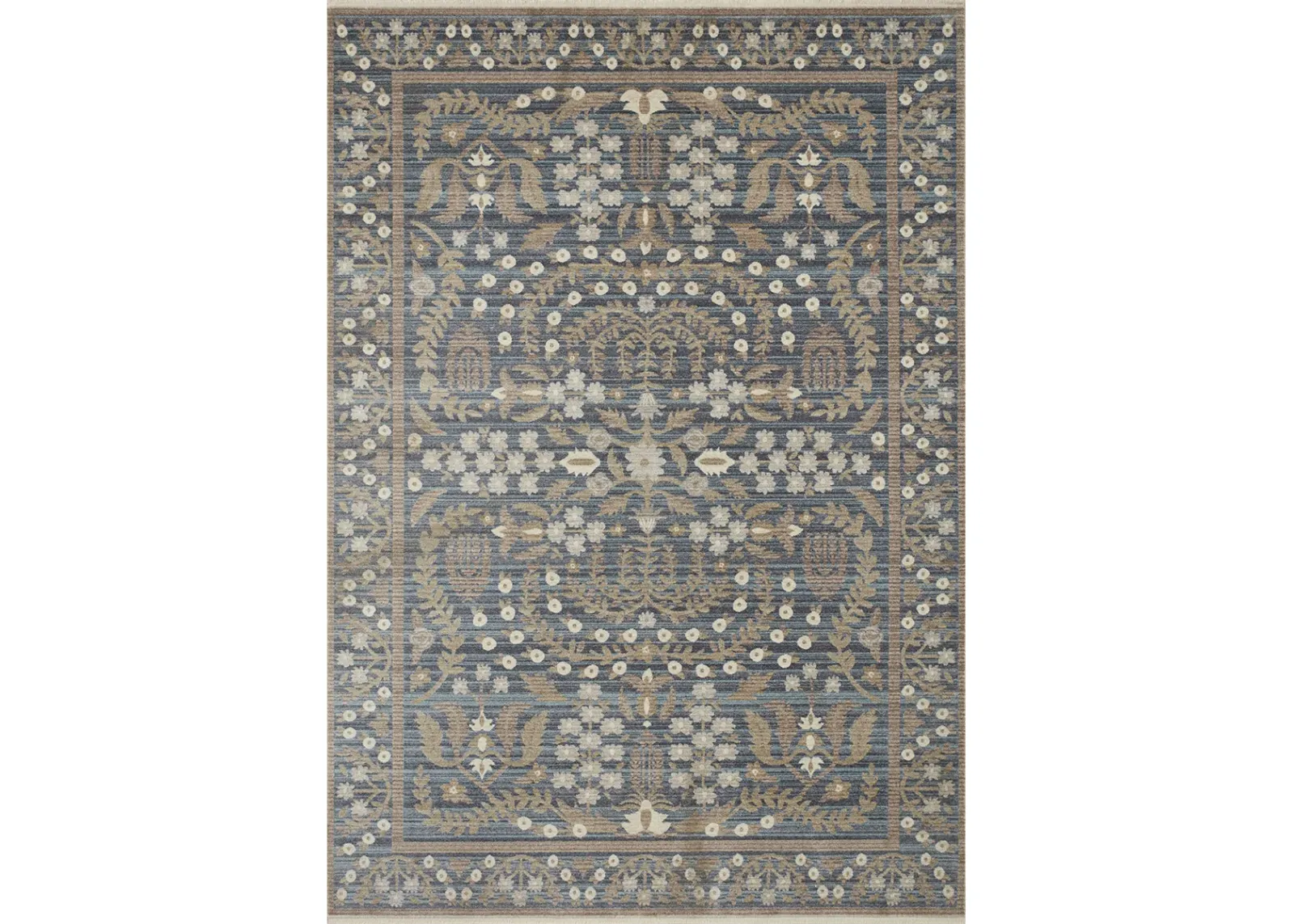 Holland Navy 9'6" x 13' Rug by Rifle Paper Co.