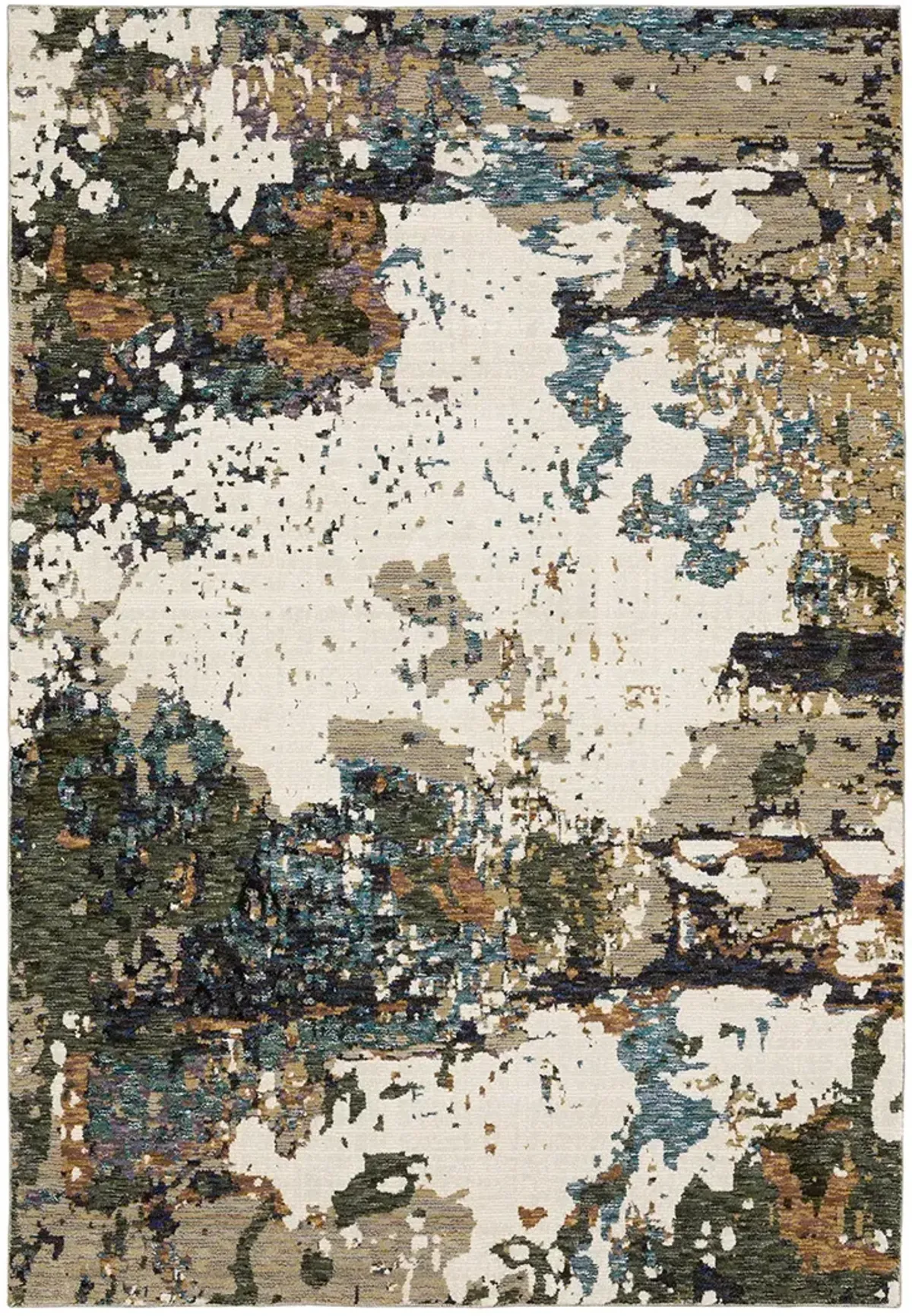 Evolution 7'10" x 10'10" IVY Rug