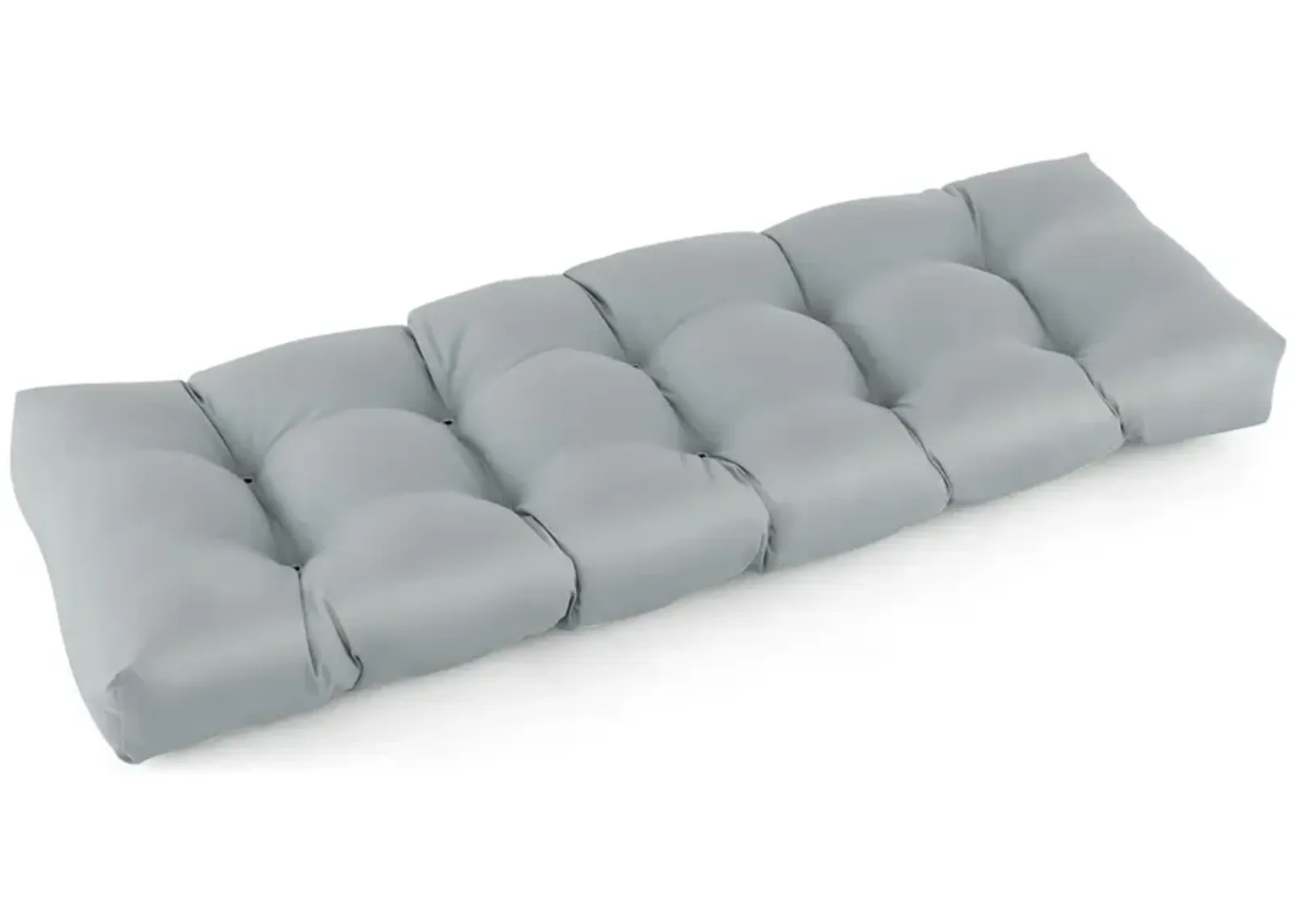 Indoor Outdoor Tufted Bench Cushion with Soft PP Cotton